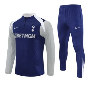 25/26 Tottenham Royal Blue Half Zipper Tracksuit