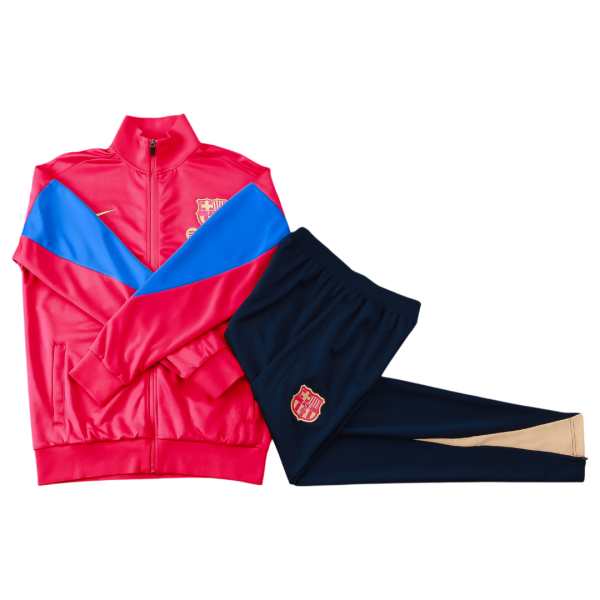 24-25 Fc Barcelona Full Zipper Tracksuit - Image 2