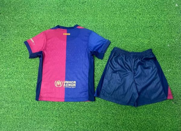 24-25 Fc Barcelona Home Kids Kit - Image 4
