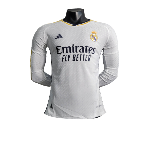 23-24 Real Madrid Third long sleeves Kit Player Version