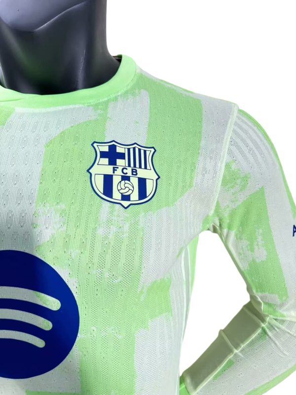 24-25 Fc Barcelona Third long sleeves Kit Player Version - Image 2