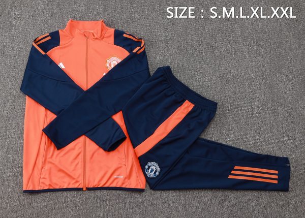 24 -25 Manchester United Full Zipper Tracksuit - Image 2