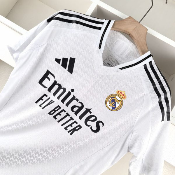 24-25 Real Madrid Home Player Version Jersey - Image 3