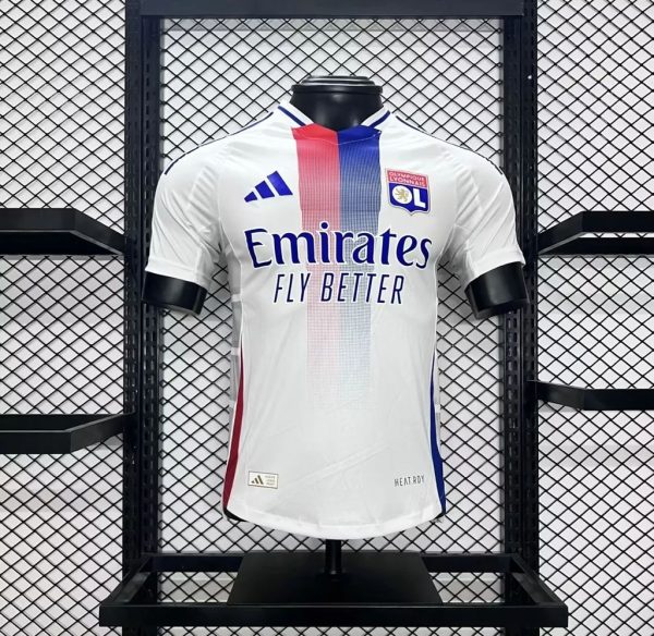 24-25 Olympique Lyonnais Home Kit Player Version