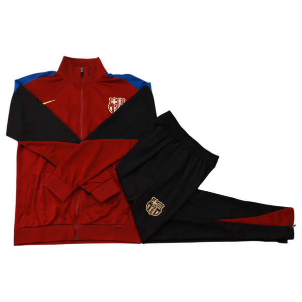 24-25 Fc Barcelona Full Zipper Tracksuit - Image 2