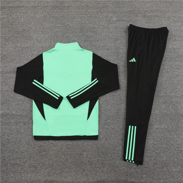 23 -24 Real Madrid Black Hlaf Zipper Tracksuit - Image 4