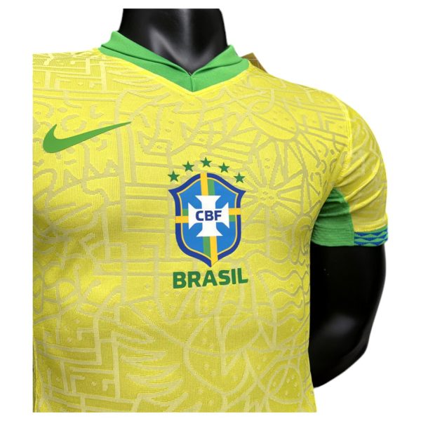 24-25 Brazil Home Kit Player Version - Image 2