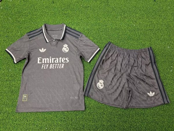 24-25 Real Madrid 3rd Away Kids Kit - Image 2