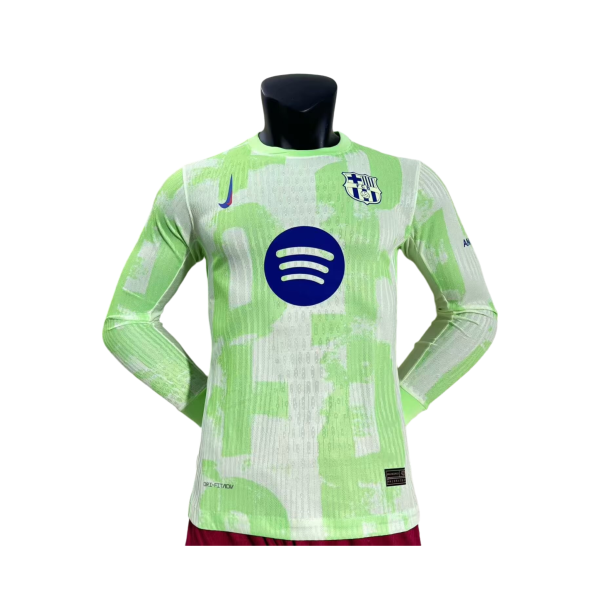 24-25 Fc Barcelona Third long sleeves Kit Player Version