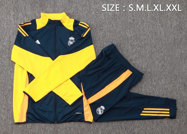 24 -25 Real Madrid Full Zipper Tracksuit - Image 2
