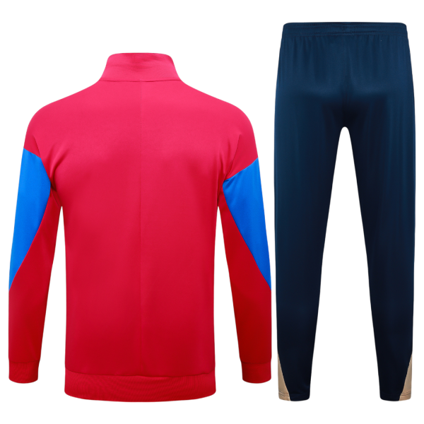 24-25 Fc Barcelona Full Zipper Tracksuit - Image 3