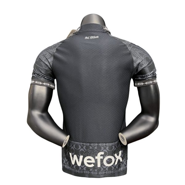 23-24 Ac Milan Black Editon Special Kit Player Version - Image 3