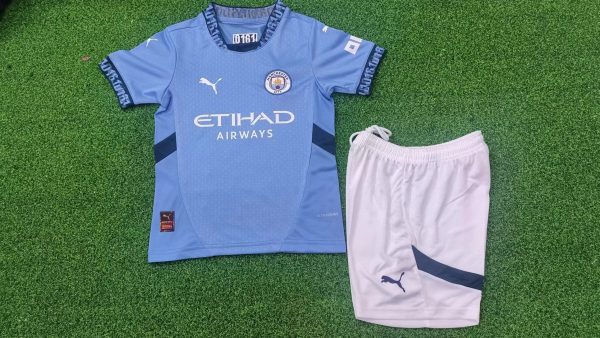 24-25 Fc Manchester City Home Kids Kit - Image 2
