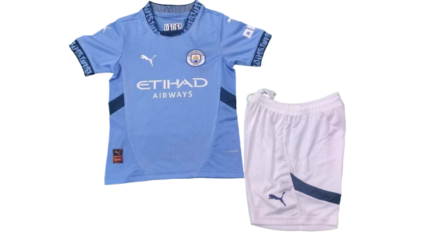 24-25 Fc Manchester City Home Kids Kit