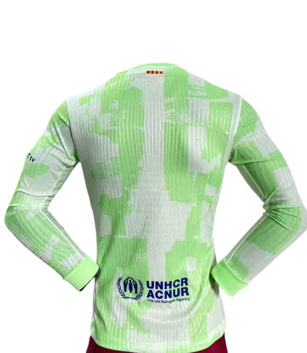24-25 Fc Barcelona Third long sleeves Kit Player Version - Image 3