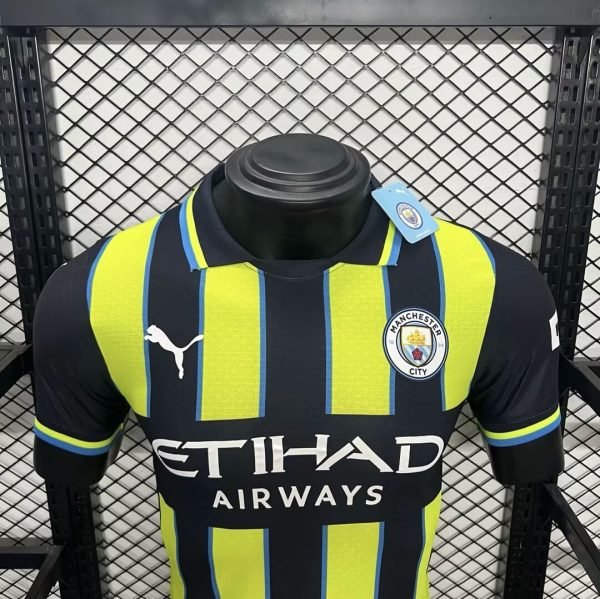 24-25 Manchester City Away Kit Player Version Jersey - Image 2