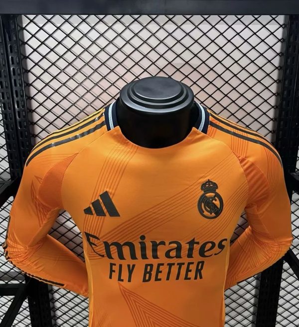24-25 Real Madrid Away long sleeves Kit Player Version - Image 2