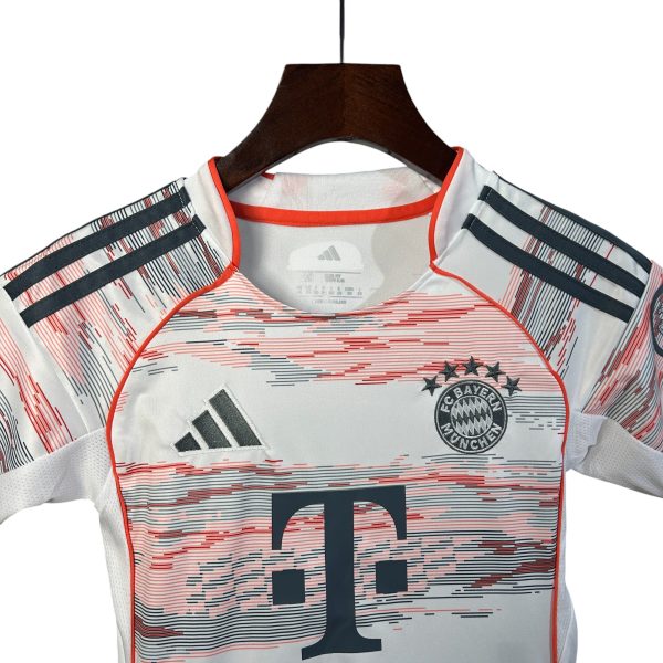 25/26 Bayern Munich Away Kids Kit - Image 2
