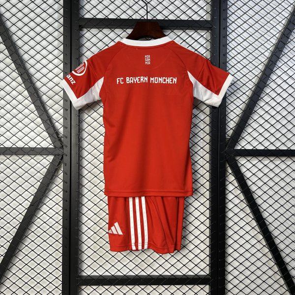 25/26 Bayern Munich Home Kids Kit - Image 4
