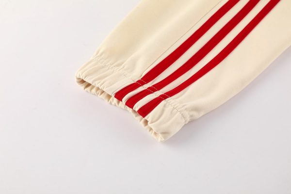 24/25 Bayern Beige Hoodie Tracksuit - Image 4