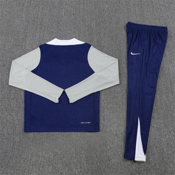 25/26 Tottenham Royal Blue Half Zipper Tracksuit - Image 5