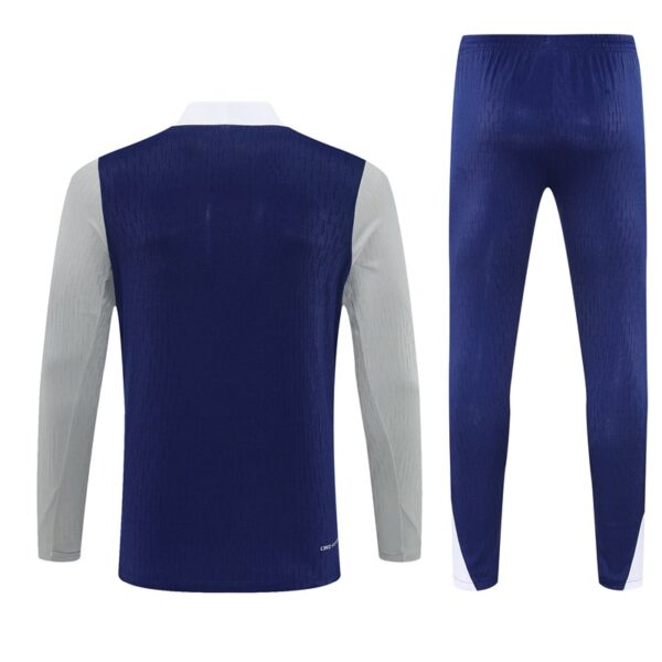 25/26 Tottenham Royal Blue Half Zipper Tracksuit - Image 6