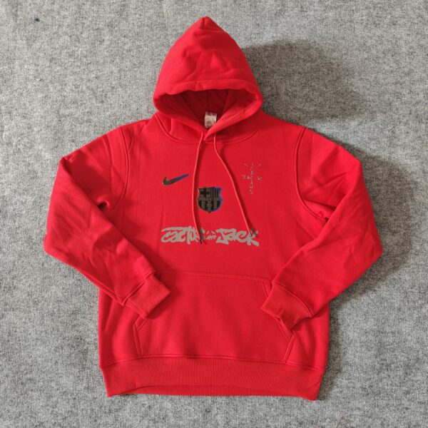 25/26 Fc Barcelona Travis Scott Hoodie - Image 3